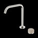 Nero Serenity Progressive Bath/Kitchen Mixer Edge Spout With Rome Travertine Handle