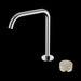 Nero Serenity Progressive Bath/Kitchen Mixer Edge Spout With Rome Travertine Handle