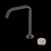 Nero Serenity Progressive Bath/Kitchen Mixer Edge Spout With Rome Travertine Handle