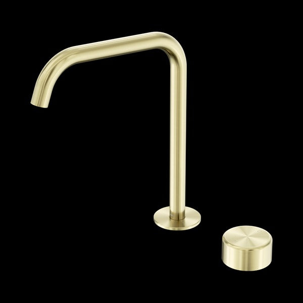 Nero Serenity Progressive Bath/Kitchen Mixer Edge Spout With Metal Handle