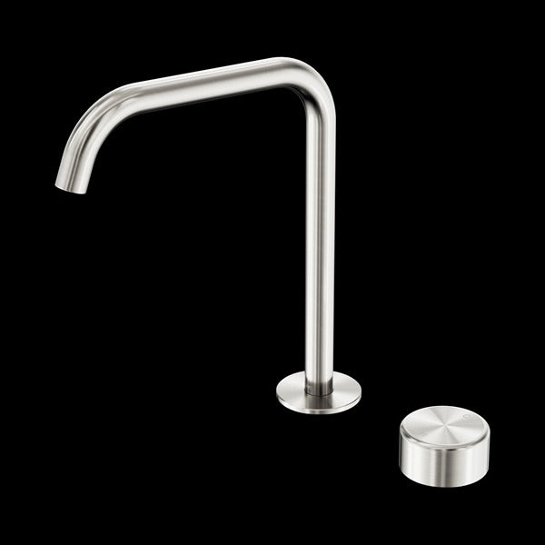 Nero Serenity Progressive Bath/Kitchen Mixer Edge Spout With Metal Handle