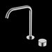 Nero Serenity Progressive Bath/Kitchen Mixer Edge Spout With Metal Handle