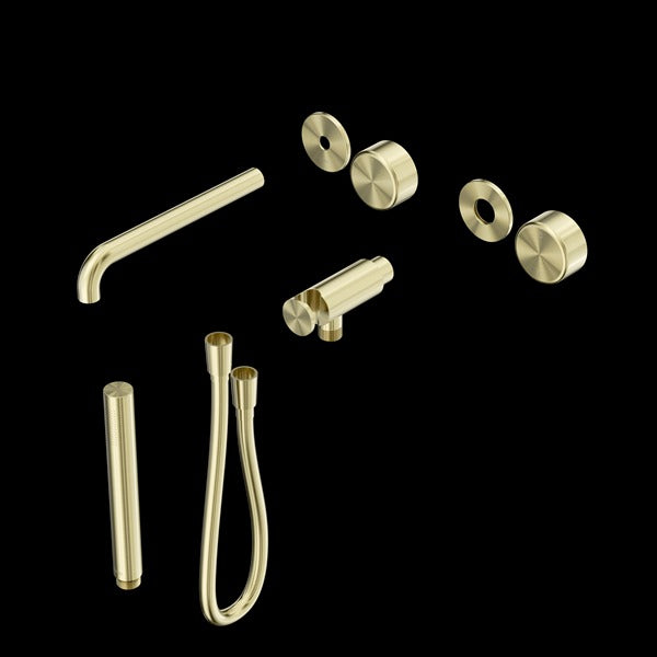 Nero Serenity Progressive Shower System With Spout With Metal Handle And Slim Shower Trim Kit  (Requires In Wall Body 24C020)