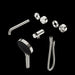 Nero Serenity Progressive Shower System with Spout with Metal Handle and Serenity Hand Shower Trim Kit (Requires in Wall Body 24c020)
