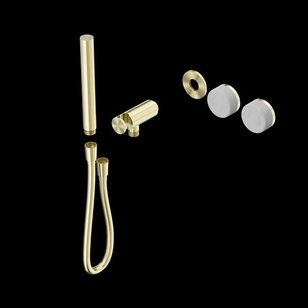 Nero Serenity Progressive Shower System with Carrara Handle and Slim Shower Trim Kit (Requires in Wall Body 24c020)