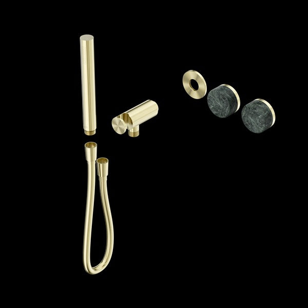 Nero Serenity Progressive Shower System with Verde Alpi Handle and Slim Shower Trim Kit (Requires in Wall Body 24c020)