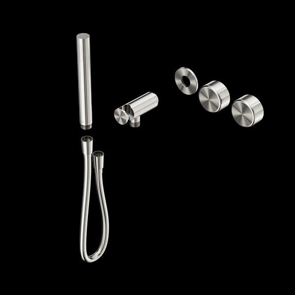 Nero Serenity Progressive Shower System with Metal Handle and Slim Shower Trim Kit (Requires in Wall Body 24c020)