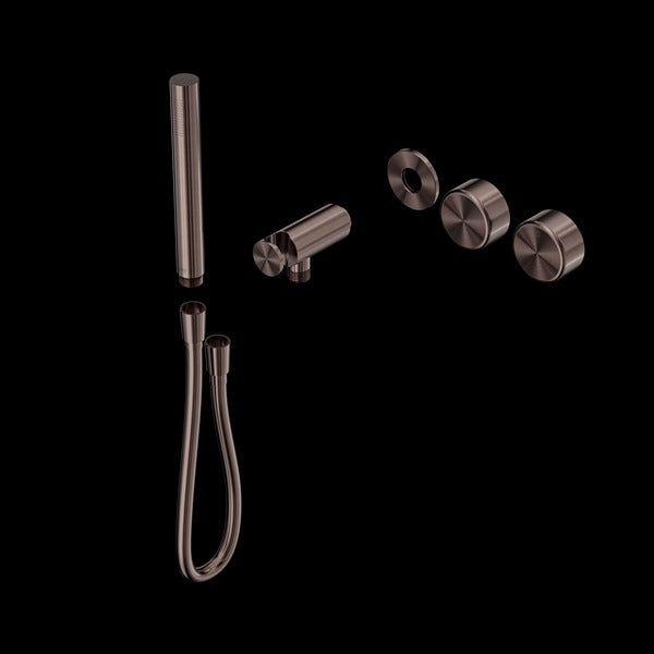 Nero Serenity Progressive Shower System with Metal Handle and Slim Shower Trim Kit (Requires in Wall Body 24c020)