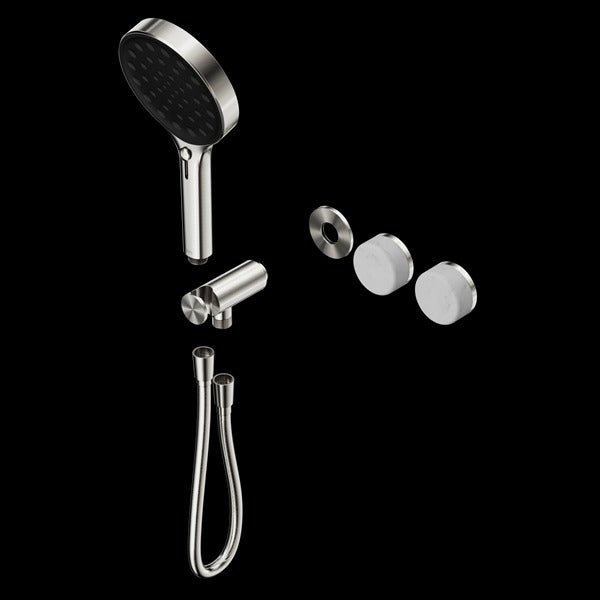 Nero Serenity Progressive Shower System with Carrara Handle and Serenity Hand Shower Trim Kit (Requires in Wall Body 24c020)