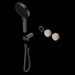 Nero Serenity Progressive Shower System with Rome Travertine Handle and Serenity Hand Shower Trim Kit (Requires in Wall Body 24c020)