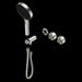 Nero Serenity Progressive Shower System with Metal Handle and Serenity Hand Shower Trim Kit (Requires in Wall Body 24c020)