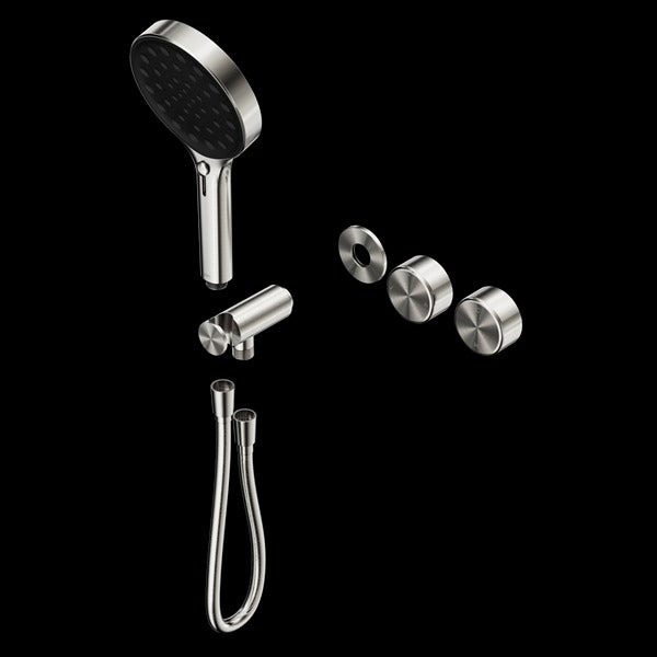 Nero Serenity Progressive Shower System with Metal Handle and Serenity Hand Shower Trim Kit (Requires in Wall Body 24c020)
