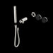 Nero Serenity Progressive Shower System with Marquina Black Handle and Slim Shower Trim Kit (Requires in Wall Body 24c020)