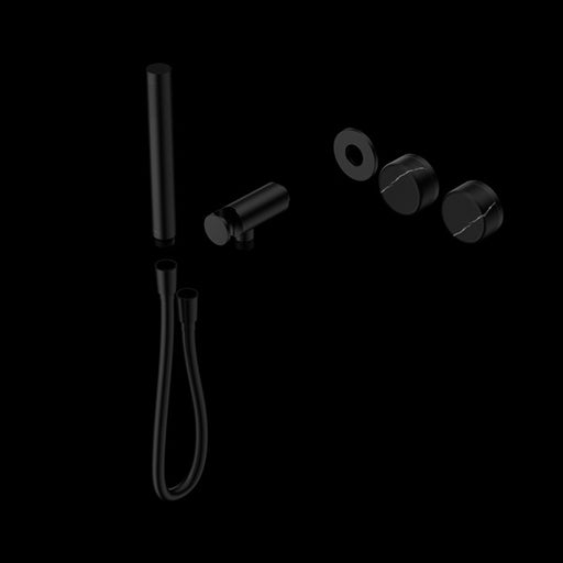 Nero Serenity Progressive Shower System with Marquina Black Handle and Slim Shower Trim Kit (Requires in Wall Body 24c020)