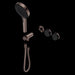Nero Serenity Progressive Shower System with Marquina Black Handle and Serenity Hand Shower Trim Kit(requires in Wall Body 24c020)