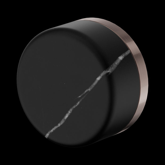 Nero Serenity Progressive Shower Mixer With Marquina Black Handle