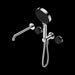 Nero Serenity Progressive Shower System with Spout with Marquina Black Handle and Serenity Hand Shower