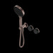 Nero Serenity Progressive Shower System With Marquina Black Handle And Serenity Hand Shower