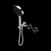 Nero Serenity Progressive Shower System With Marquina Black Handle And Serenity Hand Shower
