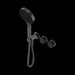 Nero Serenity Progressive Shower System With Marquina Black Handle And Serenity Hand Shower