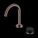 Nero Serenity Progressive Basin Mixer Arc Spout with Marquina Black Handle