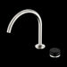 Nero Serenity Progressive Bath/kitchen Mixer Arc Spout with Marquina Black Handle