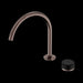 Nero Serenity Progressive Bath/kitchen Mixer Arc Spout with Marquina Black Handle