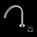 Nero Serenity Progressive Bath/kitchen Mixer Arc Spout with Marquina Black Handle