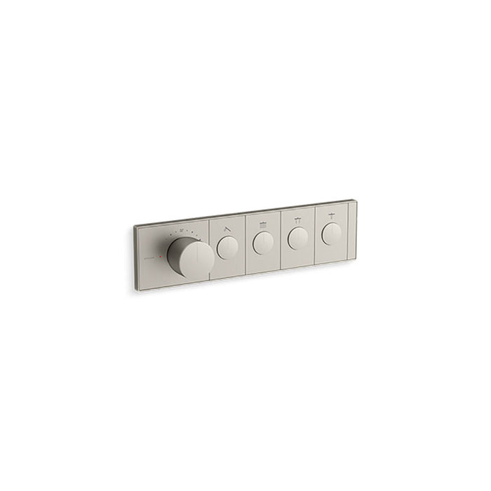 Kohler Anthem™ Recessed Mechanical Thermostatic Control – Four Outlet (4OT)