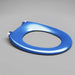 Caroma Caravelle Care Single Flap Toilet Seat Sorrento Blue with GermGard®