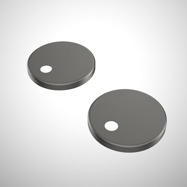 Caroma Urbane II Toilet Seat Hinge Caps - Gunmetal