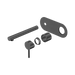 Nero Dolce II Wall Basin/Bath Mixer Trim Kits Only