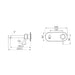 Nero Dolce II Wall Basin/Bath Mixer Trim Kits Only