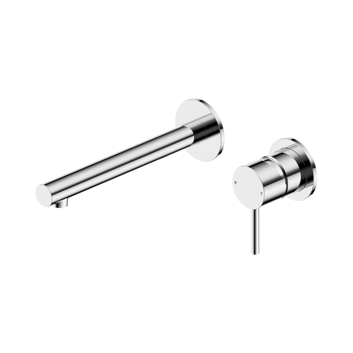 Nero Dolce II Wall Basin/Bath Mixer Separate Back Plate