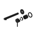 Nero Dolce II Wall Basin/Bath Mixer Separate Back Plate Trim Kits Only