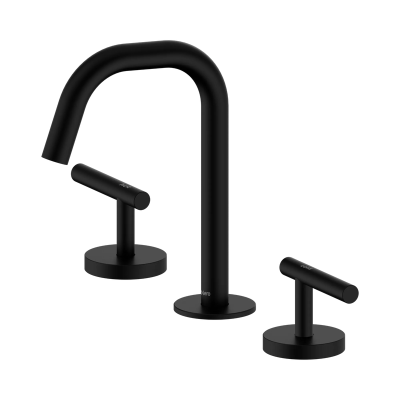 Nero Mecca Lever Basin Set Edge Spout