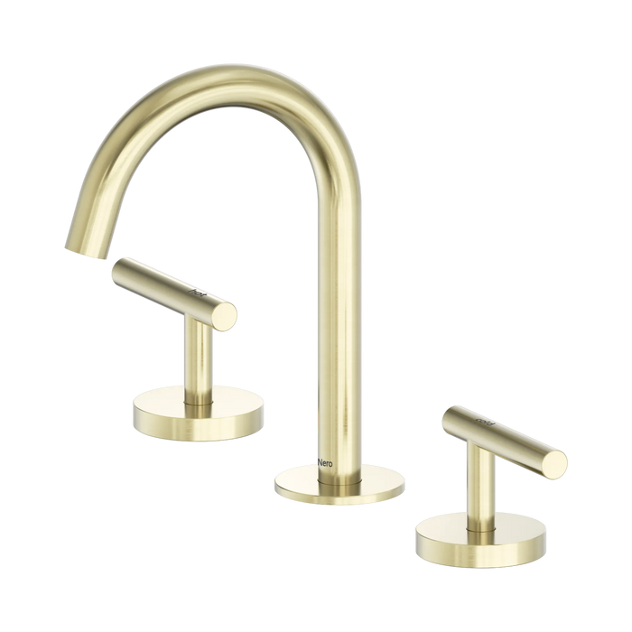 Nero Mecca Lever Basin Set Arc Spout