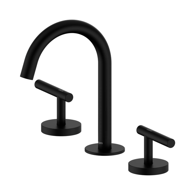 Nero Mecca Lever Basin Set Arc Spout