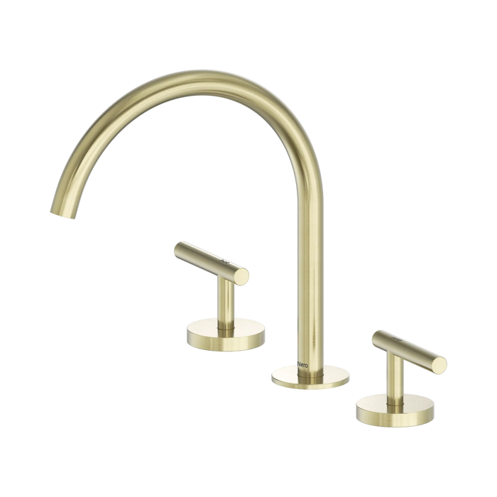 Nero Mecca Lever Bath/Kitchen Set Arc Spout