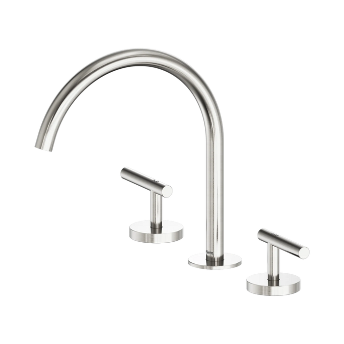 Nero Mecca Lever Bath/Kitchen Set Arc Spout