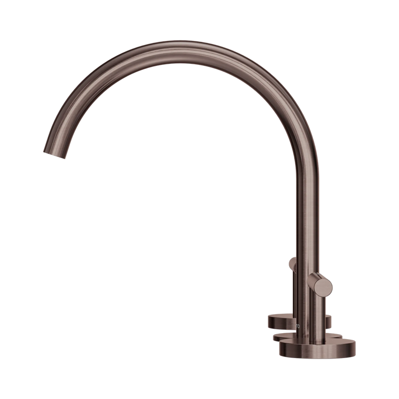 Nero Mecca Lever Bath/Kitchen Set Arc Spout
