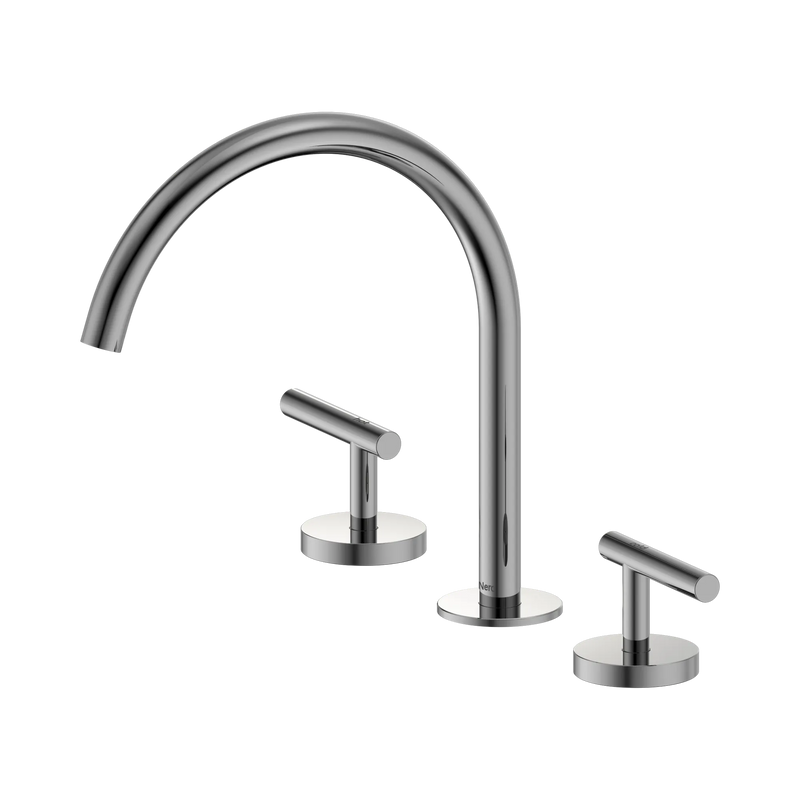 Nero Mecca Lever Bath/Kitchen Set Arc Spout