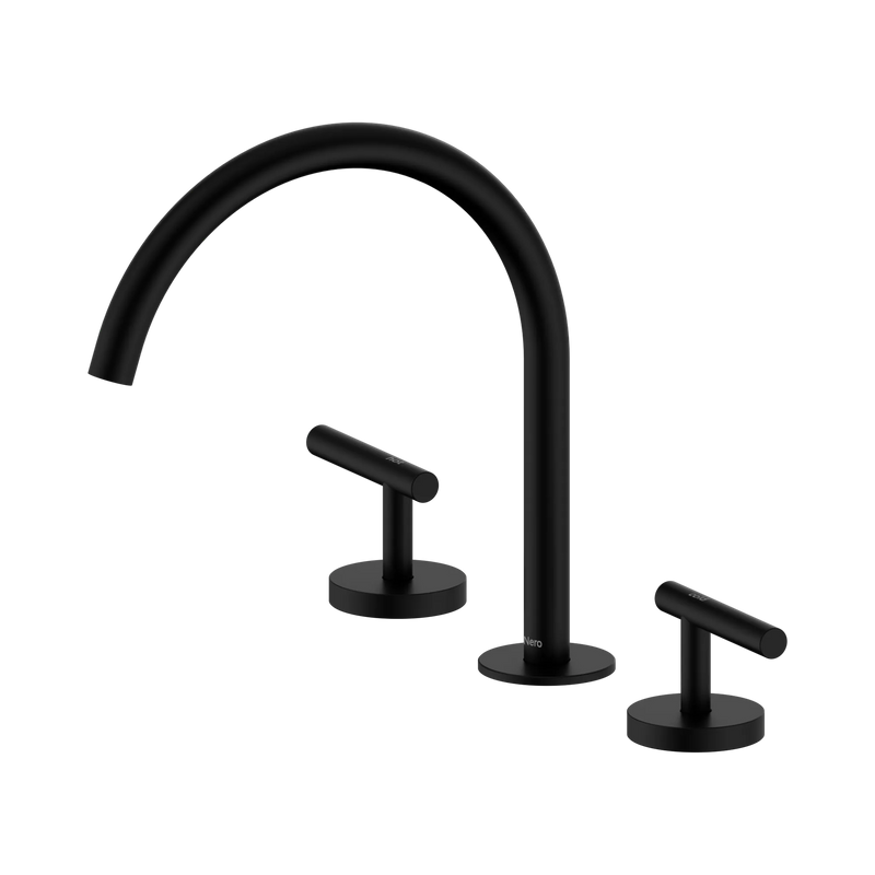 Nero Mecca Lever Bath/Kitchen Set Arc Spout