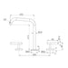 Nero Mecca Lever Bath/Kitchen Set Edge Spout