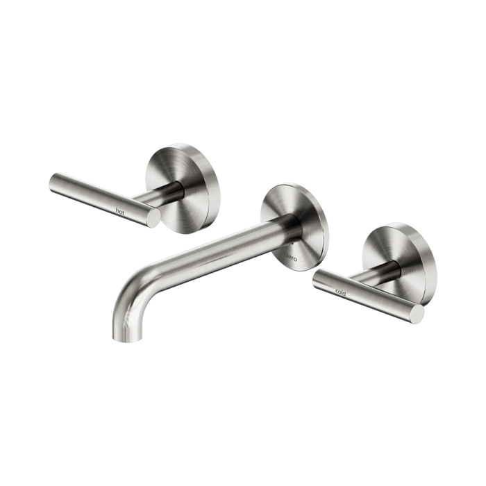 Nero Mecca Lever Wall Basin/Bath Set Spout