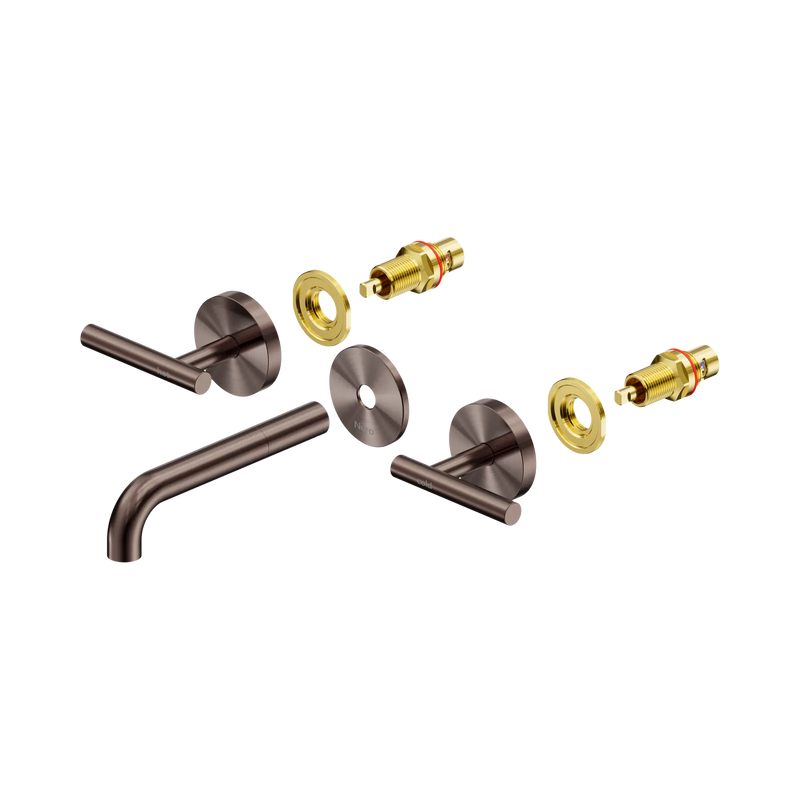 Nero Mecca Lever Wall Basin/Bath Set Spout Trim kits