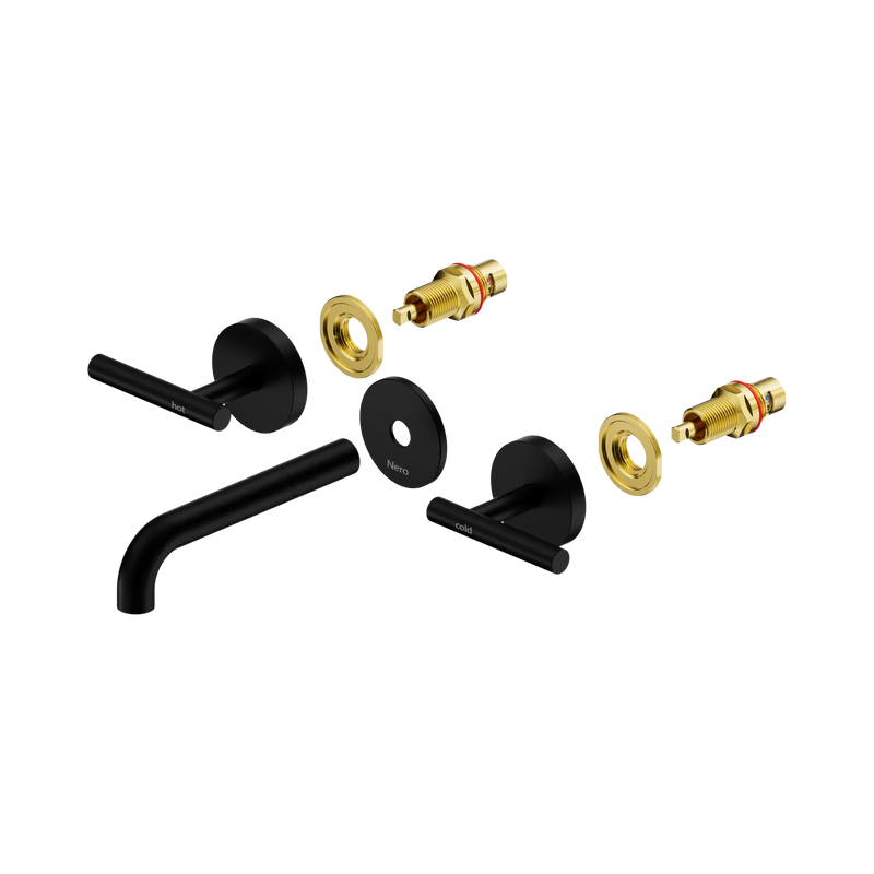 Nero Mecca Lever Wall Basin/Bath Set Spout Trim kits