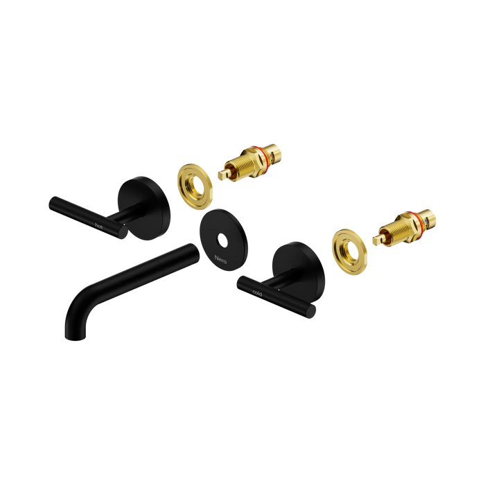 Nero Mecca Lever Wall Basin/Bath Set Spout Trim kits