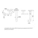 Nero Mecca Lever Wall Basin/Bath Set Spout Trim kits