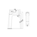 Eden High Rise Basin Mixer